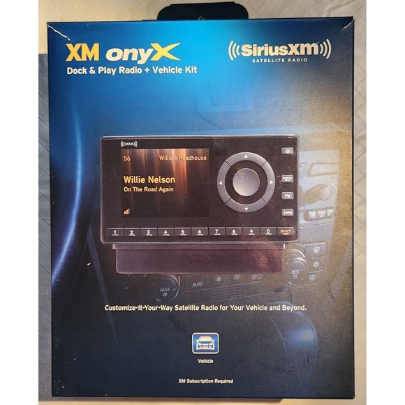 Sirius XM  OnyX Dock & Play Radio + Vehicle Kit - Satellite Radio - XDNX1V1 - Picture 5 of 16